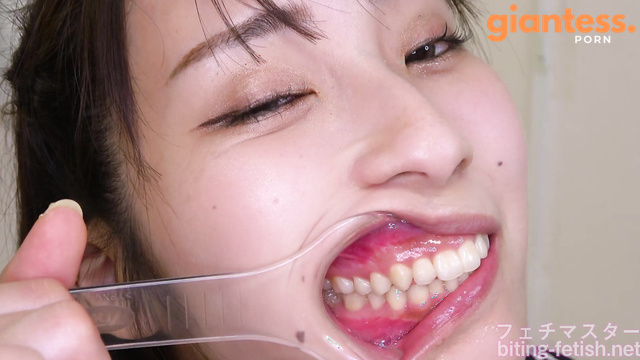 Japanese Asian Biting Mouth Fetish - Special Oral Observation With Minori Mashiro & Uvula Fetish Play