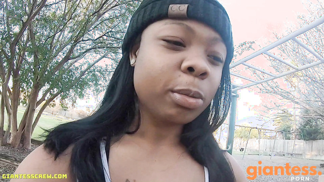 BigandSmallGirls - Giantess Enjoying Little Company In Kids Playground