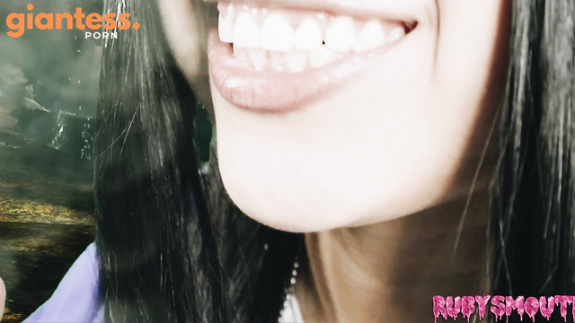 Rubysmouth Store - Gummy Bears In Her Mouth Full Of Saliva: Giantess Alice Return