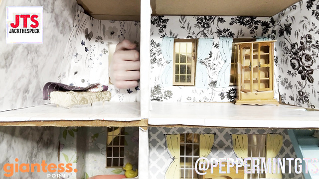 JackTheSpeck - Tall Peppermint Giantess Terrorizing New Neighbors House