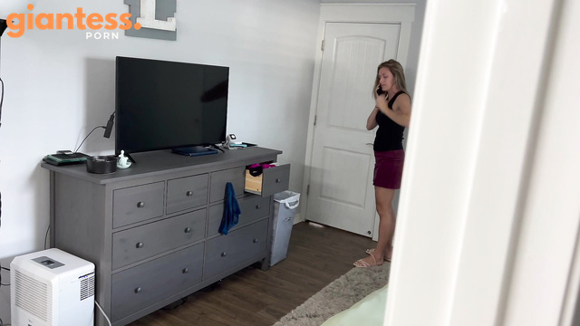 Giantess Tara - Look At Her Ass, She Shrinks Stepbrother And Turns Into Butt Plug