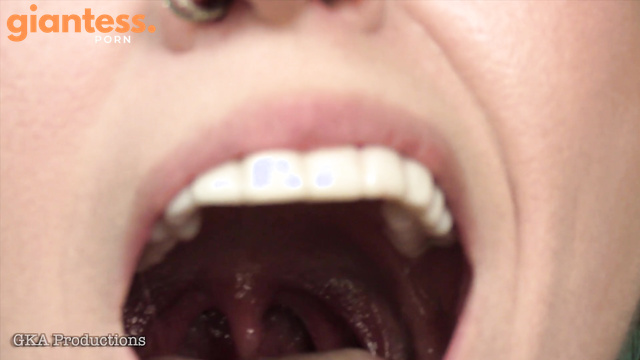 Ginary's Giantess Adventures - Tiny Man Swallow Fantasy With Hungry Amanda Bryant