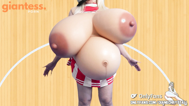 Diane Chrystall - Watch My Giant Body Inflate While This Space Jam Beauty Swallows You