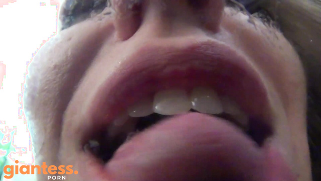 Southern Giantess - Worship That Tiny Candy In My Giant Mouth Before I Swallow You