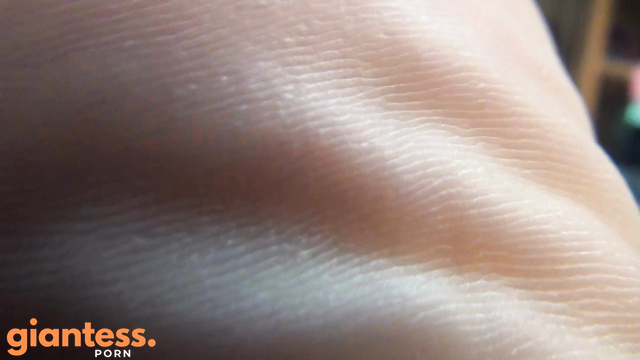 Southern Giantess - Sleeping Mira And Her Tiny Explorer: Bare Soles With Dry Toes