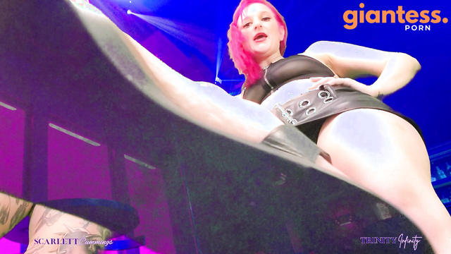 Scarlett Cummings - Two Bitchy Giantess At Bachelor Party: Brutal Femdom