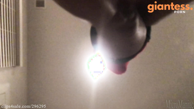 MicroMania - Ebony Thick Goddess Coming Home: Little People Running Away