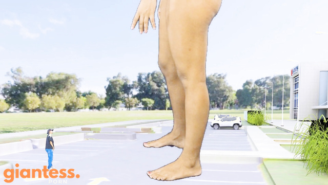 Giantess Latinas - In The Middle Of The City Unaware Growing Busty Kira