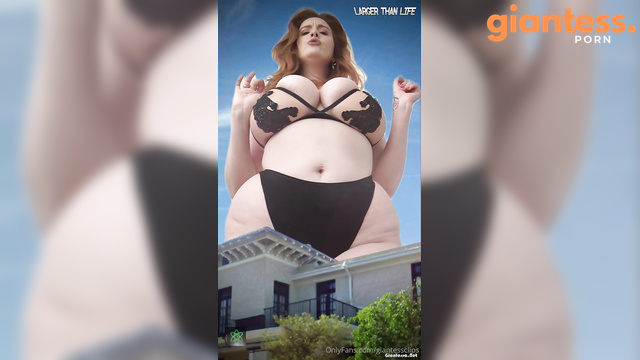 Larger Than Life - Epic Growth Unleashed: The Little Man Bows To Her Domination