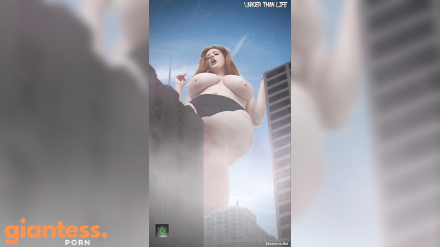 Larger Than Life - Epic Growth Unleashed: The Little Man Bows To Her Domination