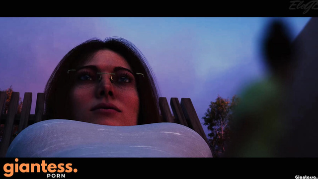 EleGTS - An Evening Of Starlight: The Giantess Watching Shining Fireflies