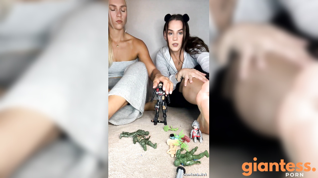 The Tiny Simp’s Fate: Crushed By Zoey And Her Massive Blondie Friend