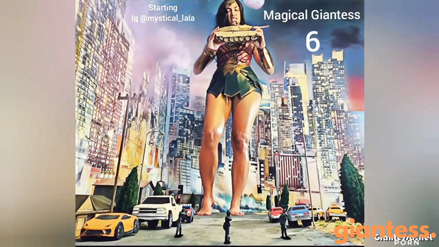 Strength GTS Dioramas - City Crushing Magic: The Superheroine Massive Takeover Part 6