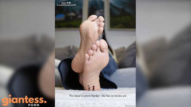 Jamie Feet - Perfect Soles Worship: The Shrunken Foot Slaves Serve Their Queen