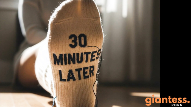 The Giantess Teacher’s Tiny Redhead Pet: Life Inside Her Warm Socks
