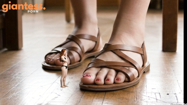 The Giantess Teacher’s Tiny Redhead Pet: Life Inside Her Warm Socks