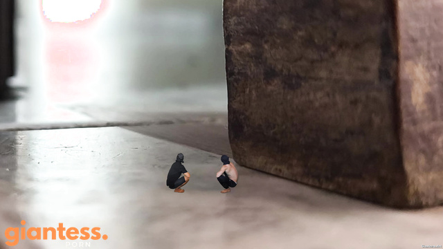 Giantess Hajar - Sneaky Tiny Thieves Face The Danger Of A Waking Sleeping Giantess
