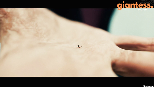 EleGTS - Shrinking Coworker: Giantess Holding A Tiny Man In Her Huge Hands