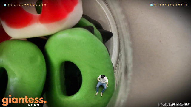 Giantess EditZ - Footy Queen Swallowed Her Little Boyfriend Who Trying To Escape Part 3
