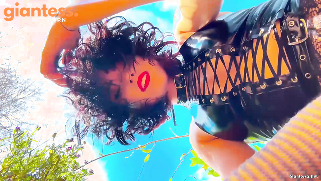 No Escape From The Giantess In A Hot Suit Trampling Your Whole City