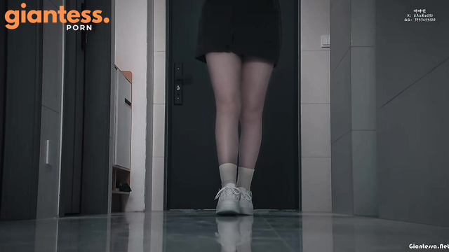 Giantess Demoness Playing With Her Tiny Preys: Mini People Can't Run Away