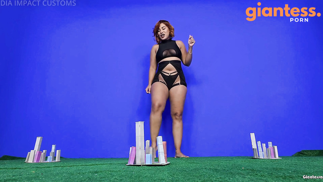 Media Impact Customs - Bold Big Booties Giantess Enchantress Sahrye City Takedown