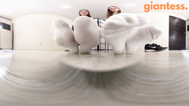 Under Giantess Soles - Erin And Ashley Decide To Give Their Nasty Roommate Punishment