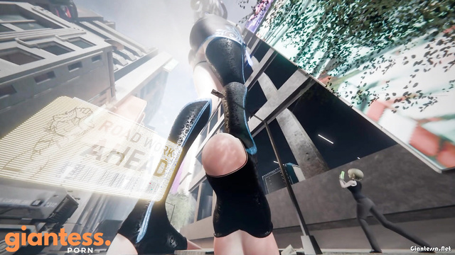 Enormous Goddess Growing In The Town: Massive Collateral Damage Part 1