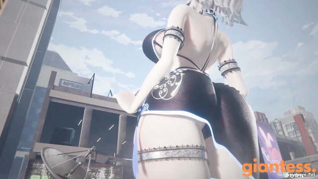 Enormous Goddess Growing In The Town: Massive Collateral Damage Part 1