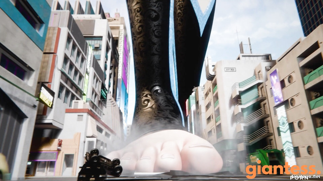 Enormous Goddess Growing In The Town: Massive Collateral Damage Part 1