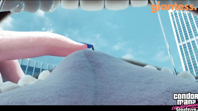Condorman2 - Superheroine Giantess Galacta Smashing And Eating All Those Whom She Sees