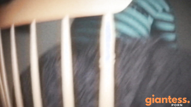 Giantess Mori Skullz Halloween: Mini Skirt Up And Booty Sit Up On A Chair