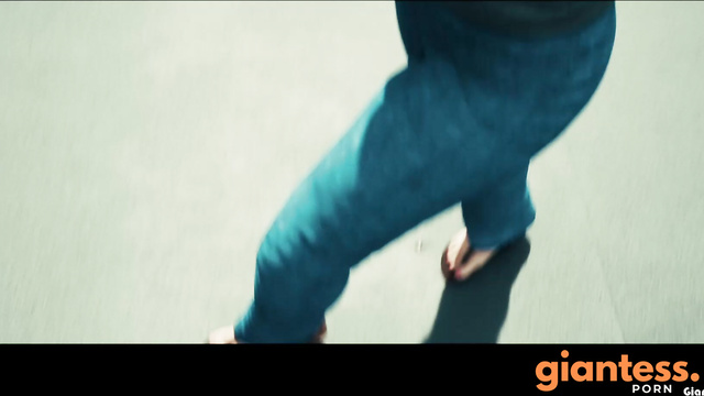 EleGTS - Huge Giantess In Flip Flops Is Smashing Tiny Victims Across The Driveway