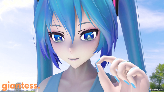 MMDSneakermeister - Blue Haired Giantess In Jeans Starts Ants Punishment Day Chapter 1