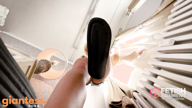 Fetishtainment - Gigantic Goddess Will Crush And Flatten You Beneath Her Big Feet