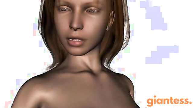 Naked And Angry Giantess Wants To Make A Void After Meeting This Tiny Little Man