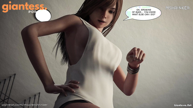 MasterShrinker - Confession With Giantess In Shorts: Tiny Worshiper Likes Her Soles And Sweet Feet