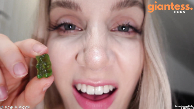 Sofie Skye - Cruel Giantess Shrinks And Swallows You Whole Without Any Mercy
