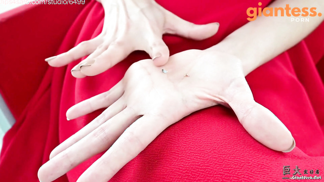 ASGF Studios - Tiny Toys On Palm With Marta As She Dominates Her Smallest Slaves