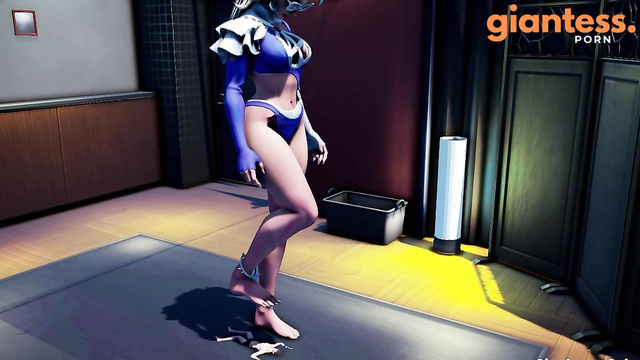 Mito Trample - Giantess Invisible Woman Trample Tiny Toes Worshiper Under Her Heavy Soles