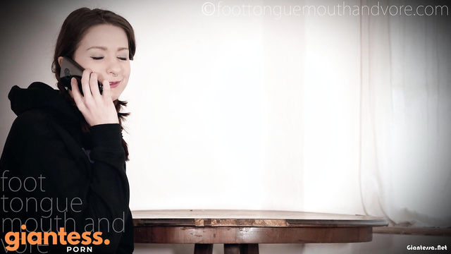 Foot Tongue Mouth and Vore - The Possessive Lesbian Mistress And Shrinking Girlfriend