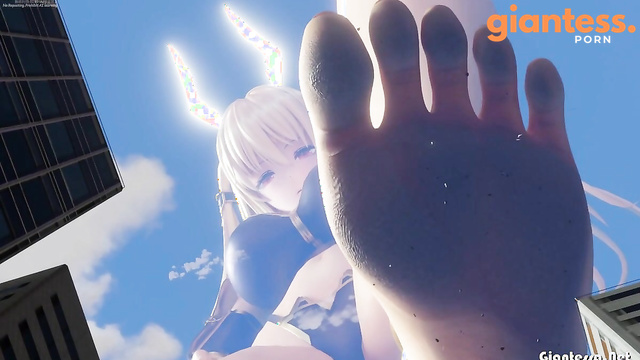 Dirty Soles Of Destruction: She Destroys The Urban Landscape Under Her Feet
