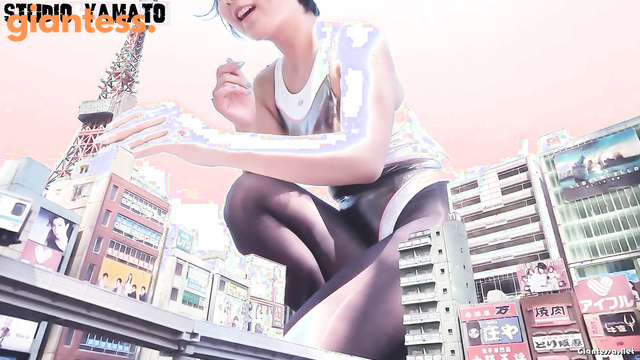 Studio Yamato - Slow Domination Of a Giant Goddess Who Wants to Own The Entire City