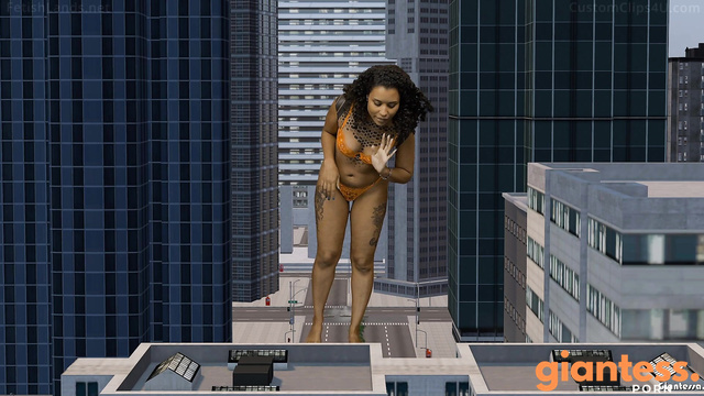 Media Impact Customs - Keri VS Syenite: One Giantess Remains In The City Rumble