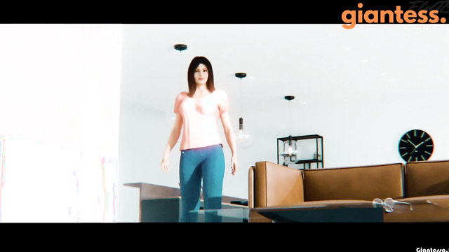 EleGTS - Cozy Morning With Little Man And Barefoot Hungry Giantess