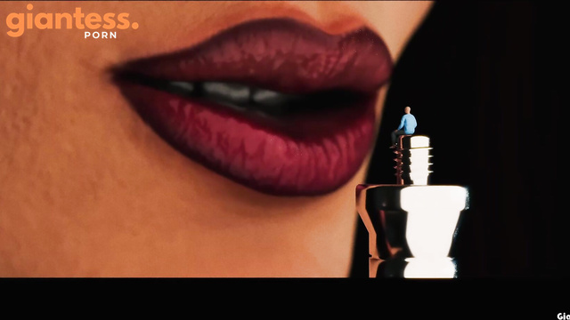 ASMR Session With Huge Giantess Lips: She Humiliated Little Slave