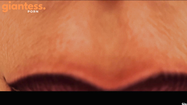 ASMR Session With Huge Giantess Lips: She Humiliated Little Slave