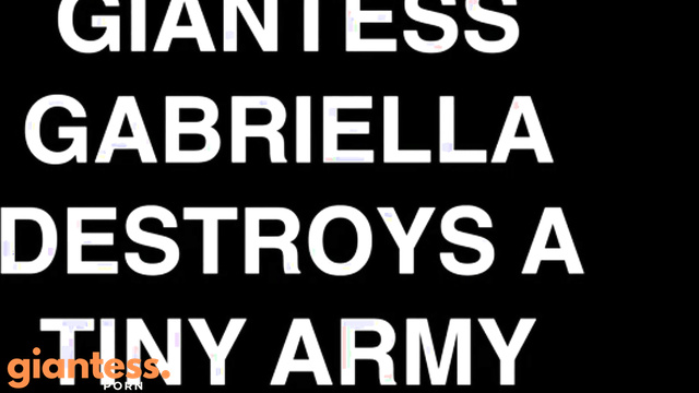 Rise of the Giantess - Tiny People Trapped Under Gabriella And Her Strong Legs In Platforms