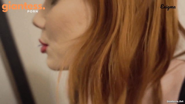 EnigmaMGF - Look At My Cleavage: Busty Giantess Mouth Play With Tiny Prey