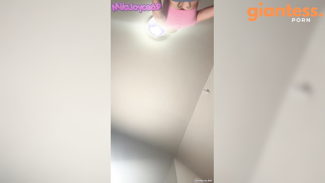 MilaJoyce69 - POV: Watch The Blonde Giantess Trample And Stomp Her Tiny Slave
